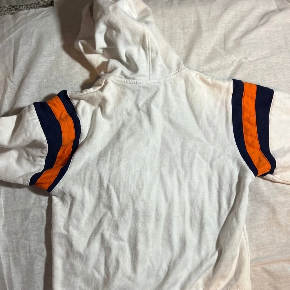 Kids NFL Super Bowl XLI White Reebok Full‎ Zip Hoodie Jacket Size 10 12 M